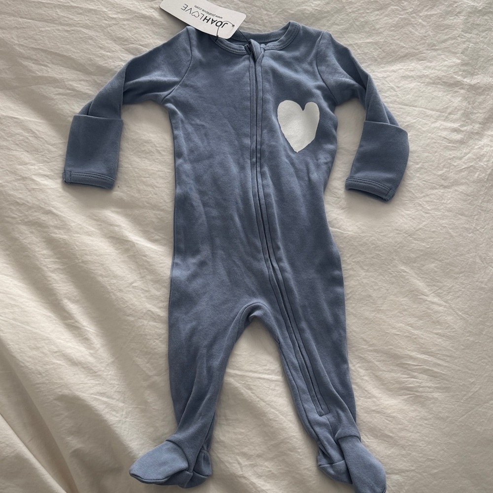 Joah Love Heart Onesie - NEW W/TAG